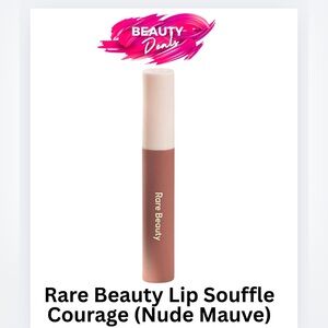Rare Beauty Lip Souffle - Courage Nude Mauve NWT